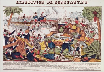 Expédition à Constantine sous le commandement du général Nicolas Changarnier (1793-1877) novembre 1836